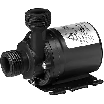 Ueetek DC 12V 800L/H 5M Brushless Submersible Water Pump for Fountain Pool Solar Circulation System Water Circulation System