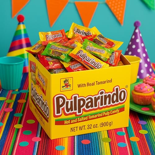 Pulparindo Dulces Mexicanos Bulk 2.7 lbs Mix miniatura 5