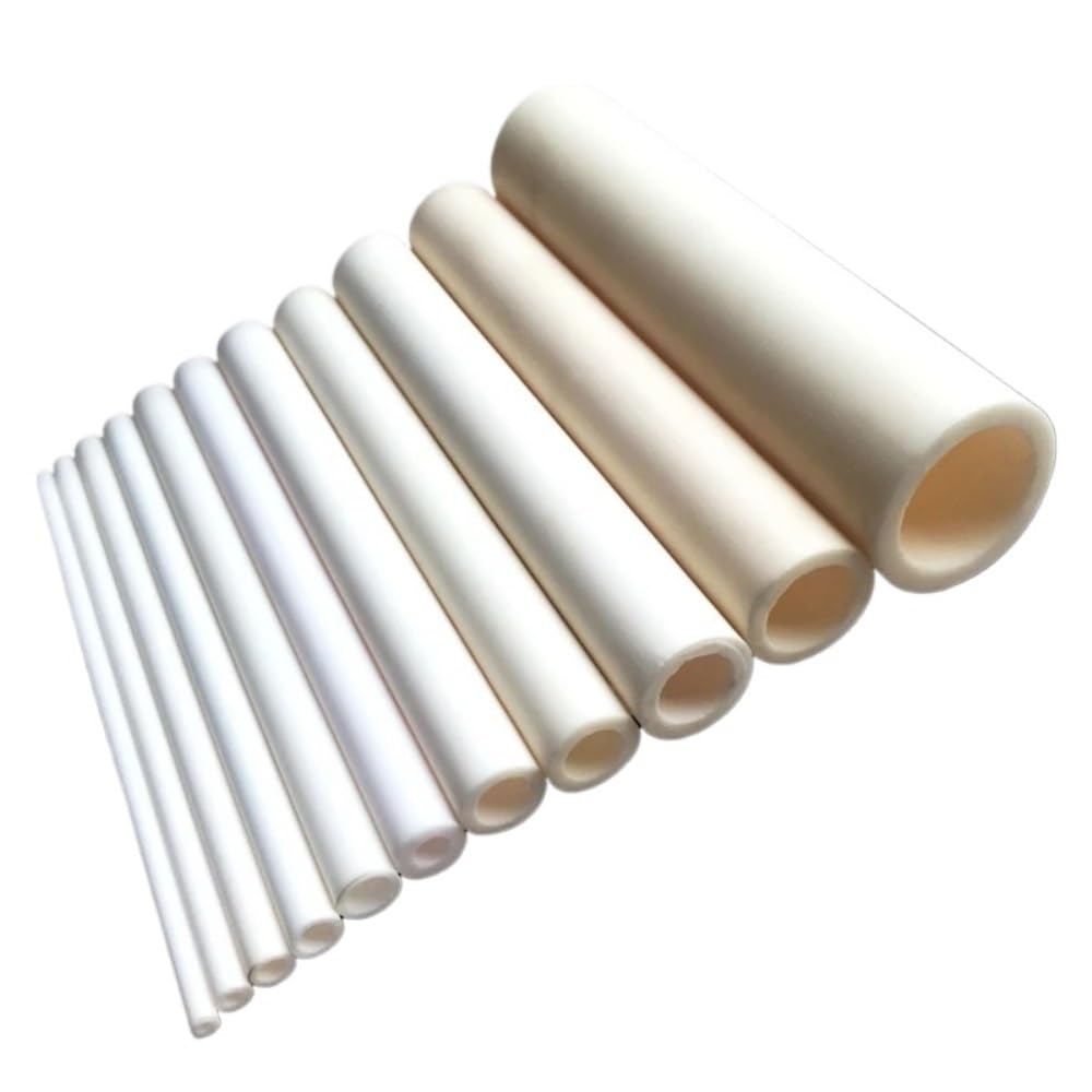 Verschleißfeste Aluminiumoxid-Keramikrohre, Thermoelementschutzrohr aus Aluminiumoxid-Keramik, 100 mm Länge, verschiedene Größen, 1 Stück(10mm x 14mm)