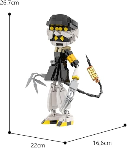 Miniatura 7 de Géneric Murder Drones NUzi - Juego de bloques de construcción, figura de asesino de acción, figura de juguete coleccionable de asesinato, idea de