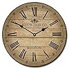 Barnwood Tan Wall Clock | Ultra Quiet Quartz Mechanism | Hand Made in USA Beautiful Crisp Lasting Color | Comes in 8 Sizes | 24-Inch Barnwood Tan Wall Clock | Ultra Quiet Quartz Mechanism | Hand Made in USA Beautiful Crisp Lasting Color | Comes in 8 Sizes | 24-Inch