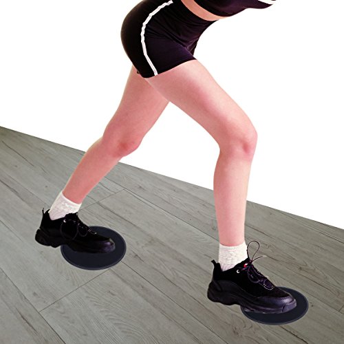 Gliding Discs Core Sliders Exercise Sliders 4 Pack Dual Sided Gliding Slider For Carpet Or Hard Floors Core Fitness Ultimate Core Training Gym And Full Body Workout’s At Home Or Travel Black & Blue #TOP4