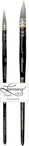Pinceaux aquarelle vegan Léonard Aquarellys