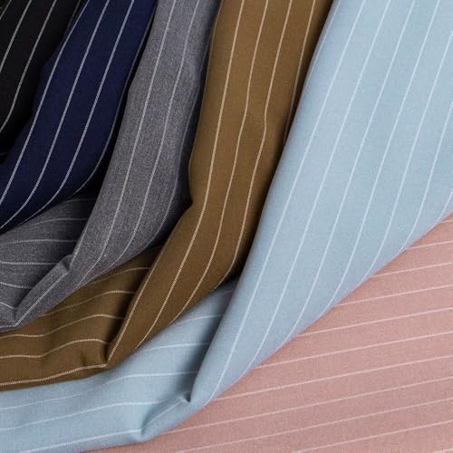 BintaRealWax Men's Stripe Formal Dress African Suit Business Dress Suit 2 Piece for Festival Wedding3