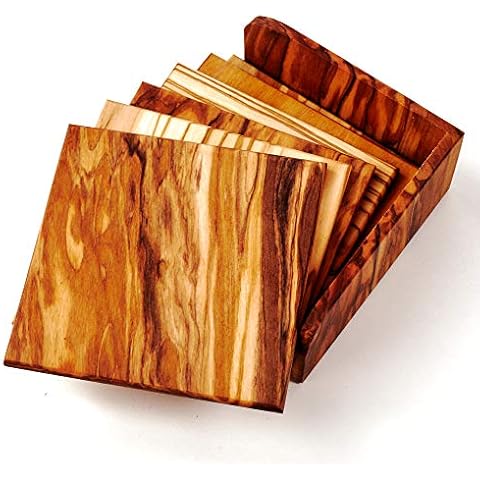 Coasters 6 pieces, square (13 cm) Cover