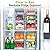 Brippo 4-Pack Refrigerator Drawer Organizer Bins, Clear Stackable Pull Out Fridge Organizers and Storage Container, with Strainer Layer for Fruits, Vegetables, Drinks, Snack and Food