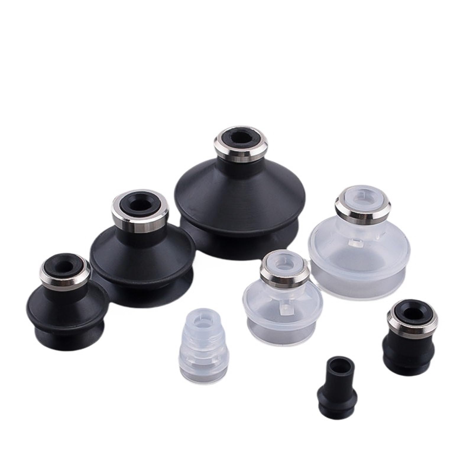 5 unités/pack ZP-10 à 50CS/CN Ventouses sous vide cannelées série ZP-C Buse