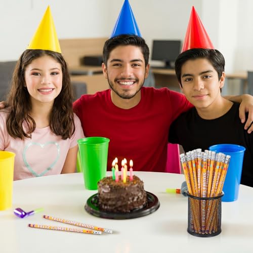 Lápices Tenceur Feliz Cumpleaños Paquete 100 Pcs miniatura 5
