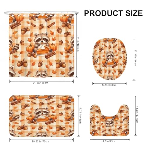 Rideau de douche polyester imperméable anti-éclaboussures 183x183 - 5