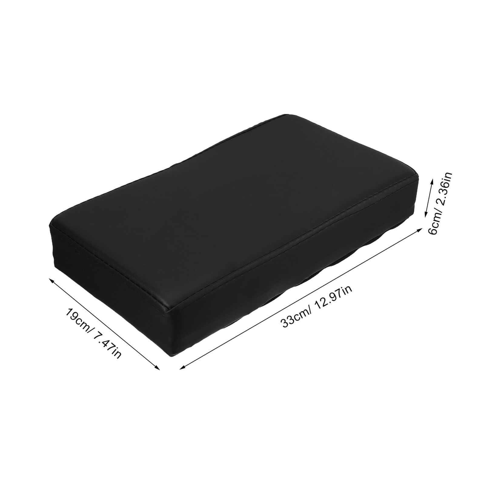 Poggiapiedi per Sedia da Ufficio Staccabile 33x19x6 Cm Cuscino Antiscivolo e Supporto Ergonomico per Gambe Affaticate per Ufficio e Smart Working