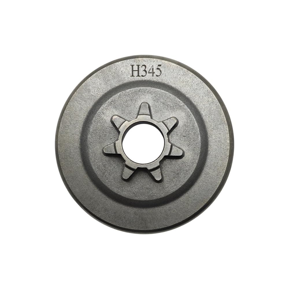 Kit de piñón y Engranaje helicoidal con cojinete de Agujas y Tambor de Embrague, Compatible con motosierras EPA 340, 345, 350, 445, 445E y 450E.