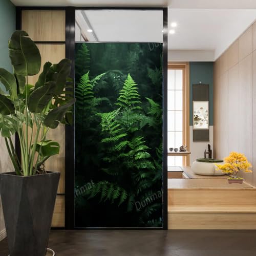 Vinilo Decorativo para Ventanas Planta Tropical 17.7x23.6 in miniatura 4