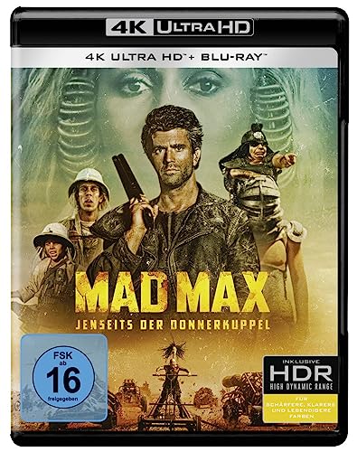 Mad Max Mas alla de la cupula del trueno Pelicula 4K UHD y Blu-Ray 2D Aleman 2