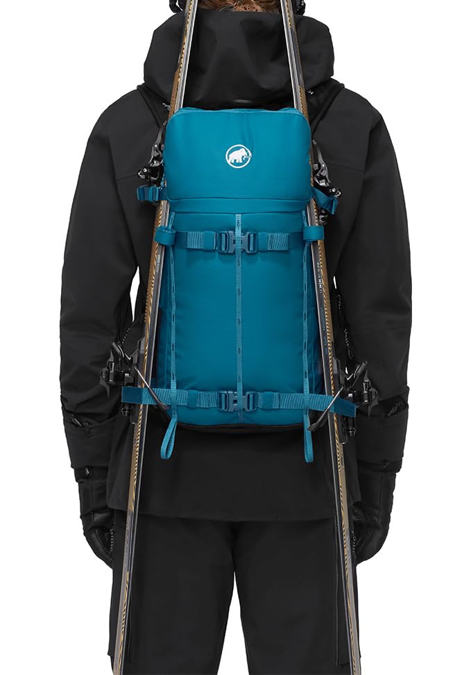 Mochila Deportiva Nirvana 18L Mammut Azul Negro miniatura 2
