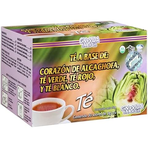 1 Box/Caja Alcachofivida Artichoke TEA- Box with 30 tea bags / Caja con 30 sobres de te Cover