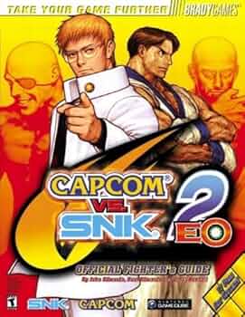 Amazon | Capcom Vs. Snk 2 Eo Official Fighter's Guide | Edwards