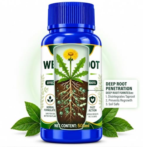 Image of Weed & Root Weed Killer I ALL CLEAR I Ready to Use | Fast-Acting Deep Penetrating Formula | Removes Weeds from Root | Garden, Lawn, Driveway & Pathway Weed Remover Spray (PACK OF 1)