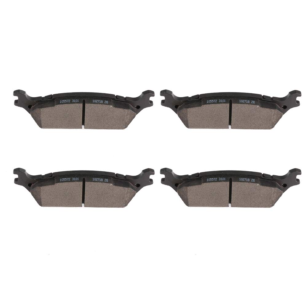 cciyu D1602 Ceramic Rear Brake Pad Set Fit For 2012-2019 For Ford For F-150