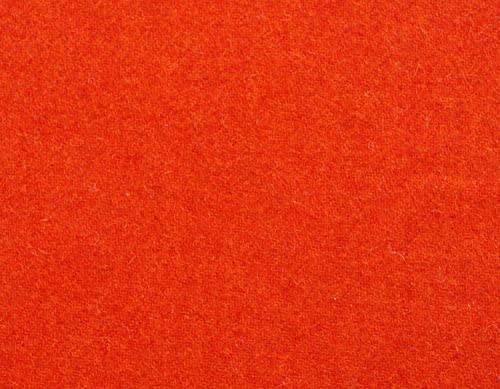Tissu en pure laine sergé Shetland orange pour créer une pièce héritage unique
