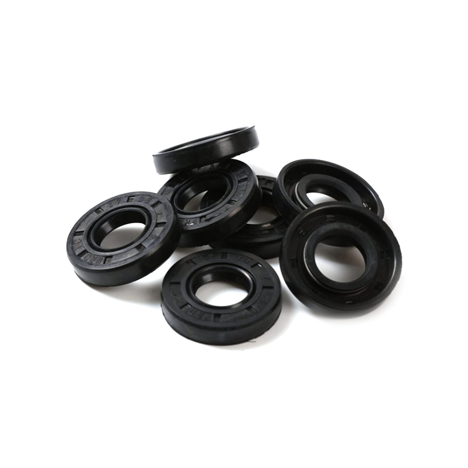Tiktako 8X12x3mm 5Pcs 8Mm Inner Diameter Nbr Nitrile Rubber Shaft Seal Skeleton Oil Seal