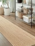 Vipanth Exports - Ręcznie wykonany naturalny chodnik jutowy dywan obszar dywan trwały materiał idealny do przedpokoju, wejścia lub kuchni (60 x 150 cm (2 x 5 stóp))