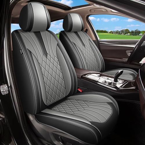IKABEVEM Car Seat Covers Front Pair for Subaru Crosstrek 20162023 2024 Breathable