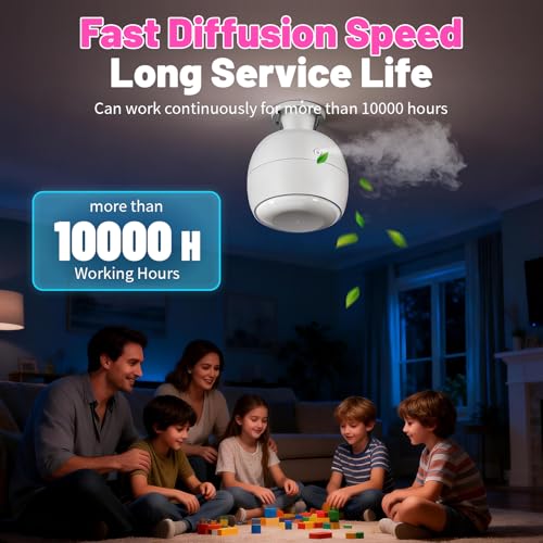 50% Off Waterless Essential Oil Diffuser with Bluetooth App Control - Image 4