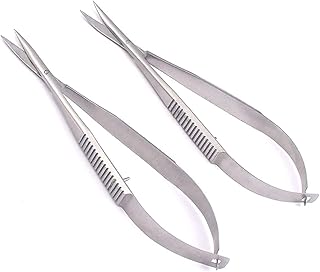 AAPROTOOLS Westcott Micro Scissors Set of 1 Each Straight & Curved