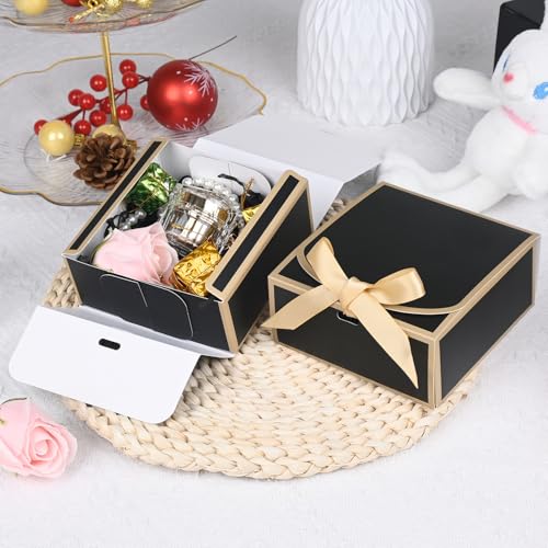 Petites boîtes cadeaux de 11,4 cm pour anniversaire et fêtes de vacances