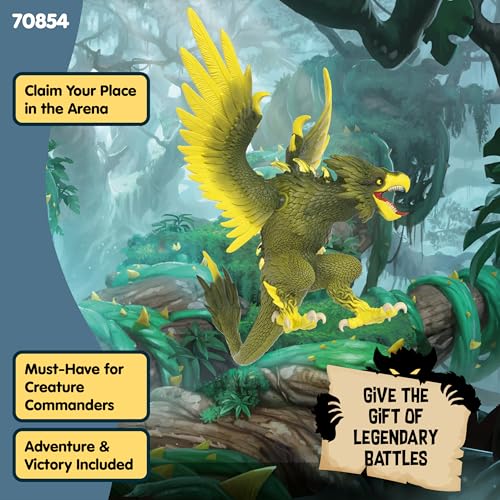 Image of Schleich Eldrador - Jungle Raptor - Parrot Monster Toy - Kids 7+ | 70854 | Monster Figurine, Battle Creature Toy for Boys 7+, Fantasy Beast, Action Figure Gifts, Screen-Free Imaginative Pretend Play