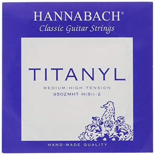 Hannabach cordes de guitare classique série 950 Medium/High Tension Titanyl – Si2 - Les Beatles, Paul McCartney, John Lennon, RIngo Starr, George Harrison Hannabach cordes de guitare classique série 950 Medium/High Tension Titanyl - Si2