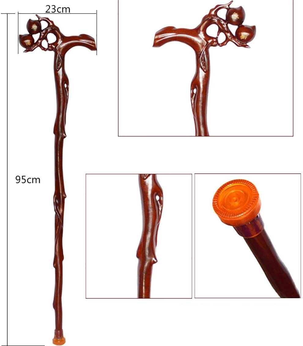 Bastone Da Passeggio RAFFAELLO In Legno Con Manico A "T - Foto 5