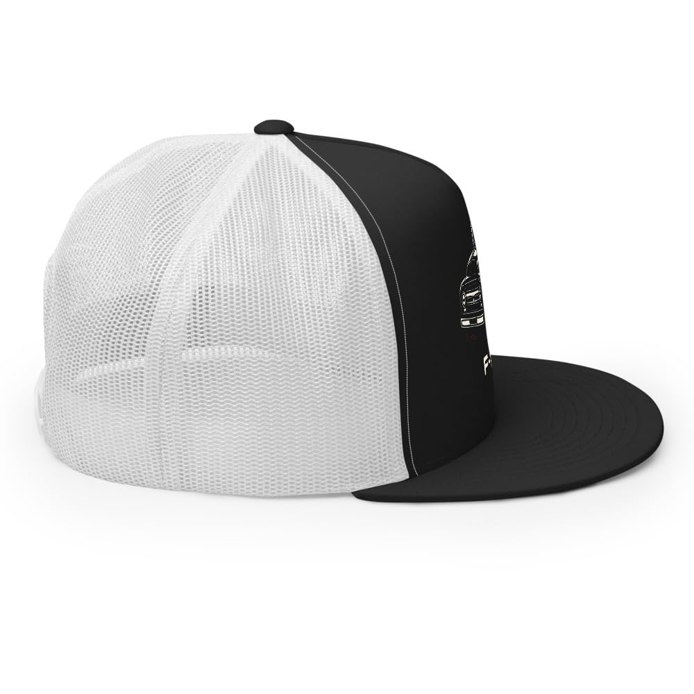 Retro 1954 F100 klasyczna czapka typu trucker Pickup - oddychająca czapka z siatki dla fanów samochodów
