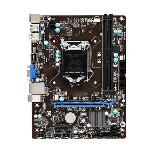 Placa Madre Placa Base Intel Fit For MSI H81M E33 LGA 1150 Micro ATX