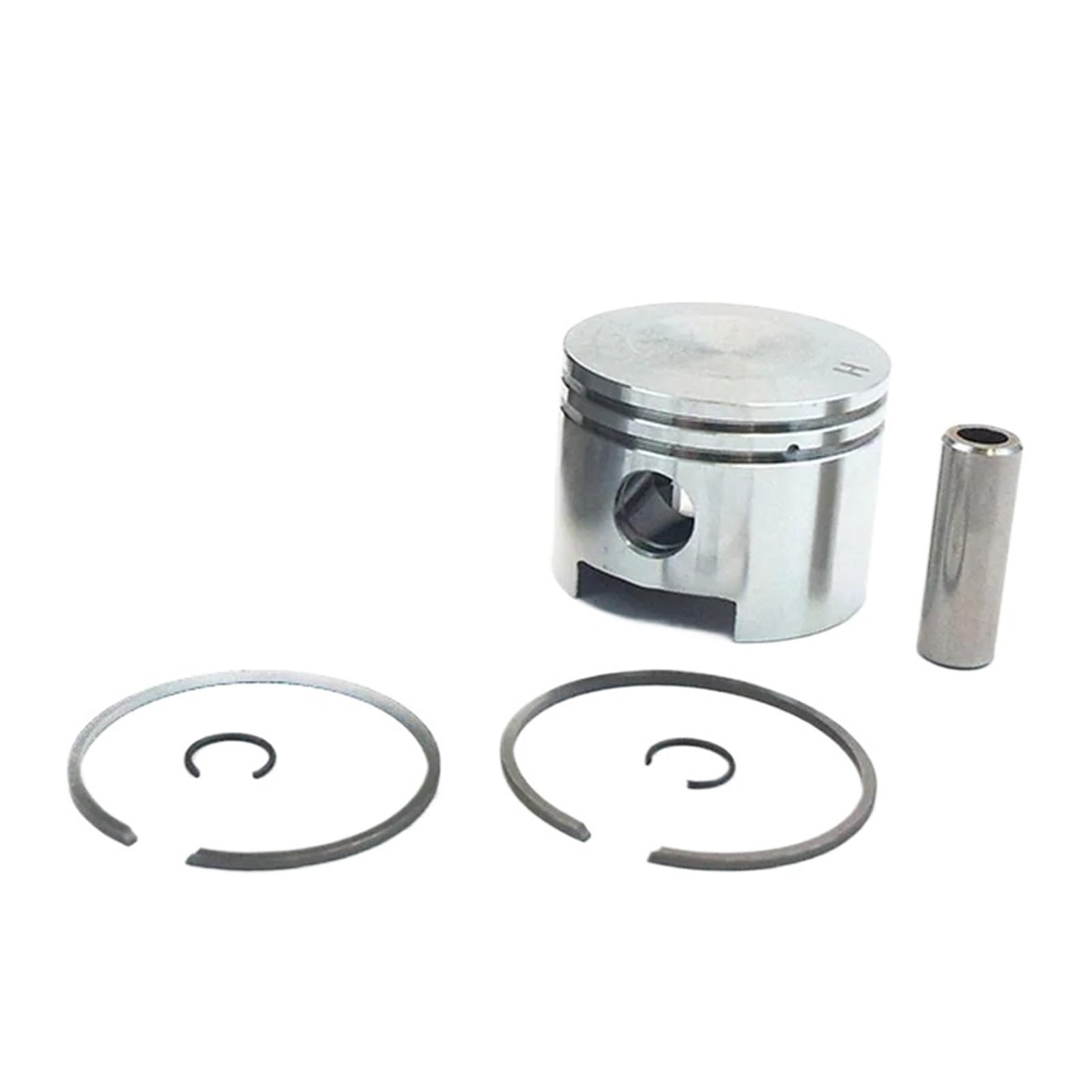 Genérico Compatible con desbrozadora Kawasaki Kbl48 KBH48 KAAZ. | Asamblea de clips del Pin de los anillos del émbolo de la cabeza del equipo del cilindro de A84E-44MM TH48