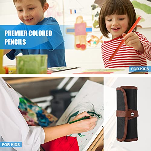 Heshengping Sketch & Drawing Art Pencil Kit-50 Piece Set, Include 24 Color Pencil(For Adult Kid Coloring Books) & Graphite Charcoal-Pencil Etc., Art Supply Ideal for Adult, Kid,Student, Beginner - Image 3