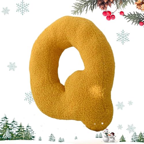 Almohada de cartas, almohada de peluche con letras - Almohada de felpa con cojín inicial suave | Almohadas de peluche con letras inglesas para sofá, cama