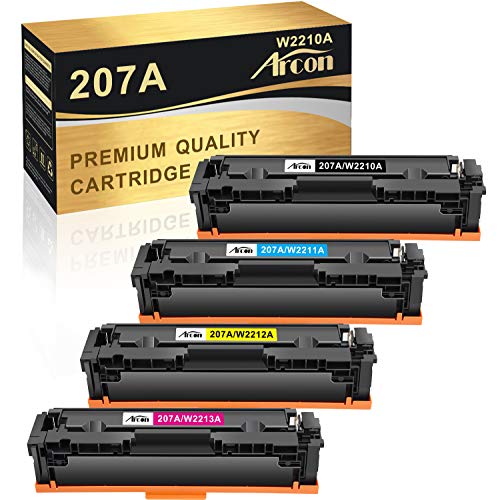 Kompatibel 207A Toner Cartridge Replacement für HP 207A 207X W2210A W2210X für HP Color Laserjet Pro MFP M283fdw M282nw M283fdn Pro M255dw