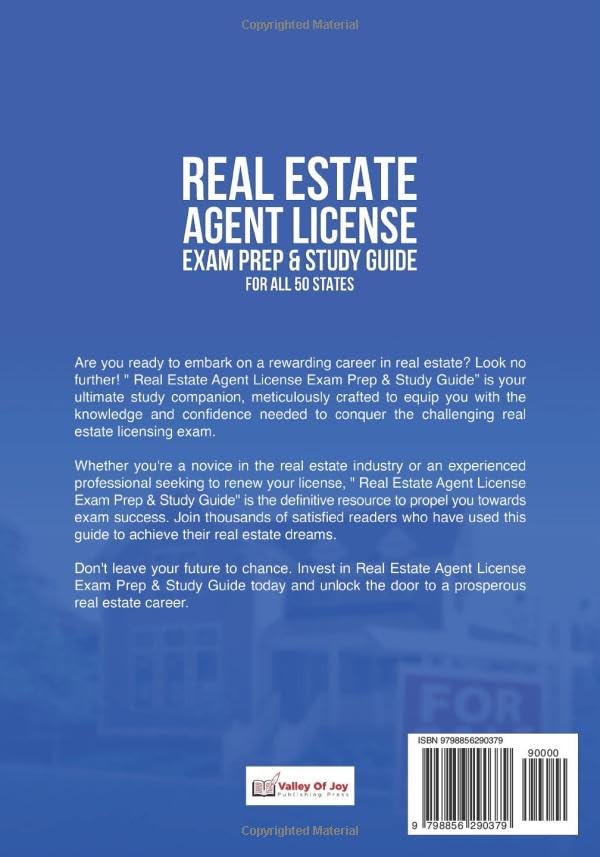 Real Estate Agent License Exam Prep & Study Guide for All 50 States: Tips, Tricks and Techniques to Ace the Test your First Time - 7 Unique Practice Tests - Image 2