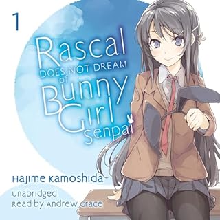 Rascal Does Not Dream of Bunny Girl Senpai Audiolibro Por Hajime Kamoshida, Keji Mizoguchi, Andrew Cunningham - translator ar