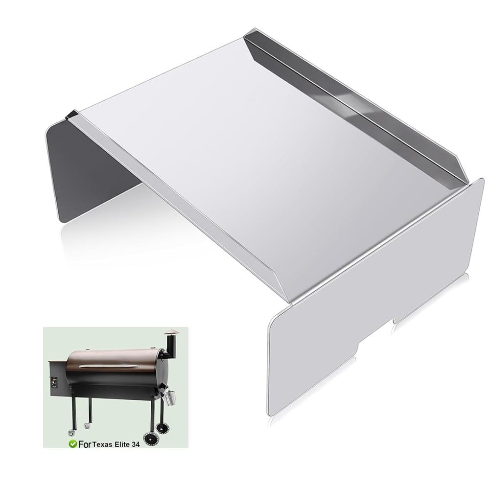 FACAIIO Diffusore di calore per griglia in acciaio inox per BCA012, piastra di distribuzione uniforme del calore compatibile con più modelli di forno e barbecue