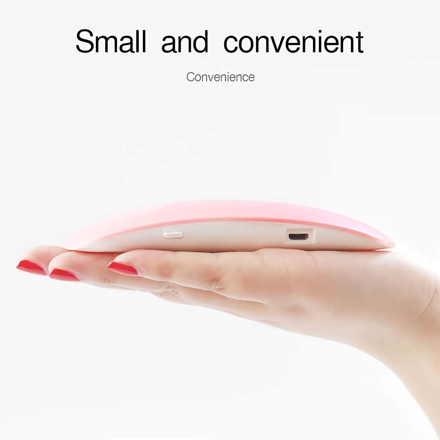 Mini USB UV Sun Dryer Gel Nail Polish Art Curing LED Lamp 6W 4