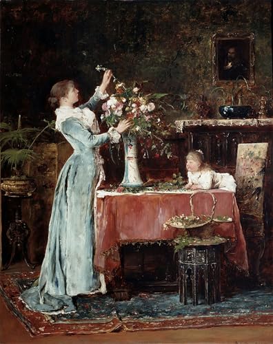 Mihály Munkácsy tableau déco pour sublimer un mur blanc