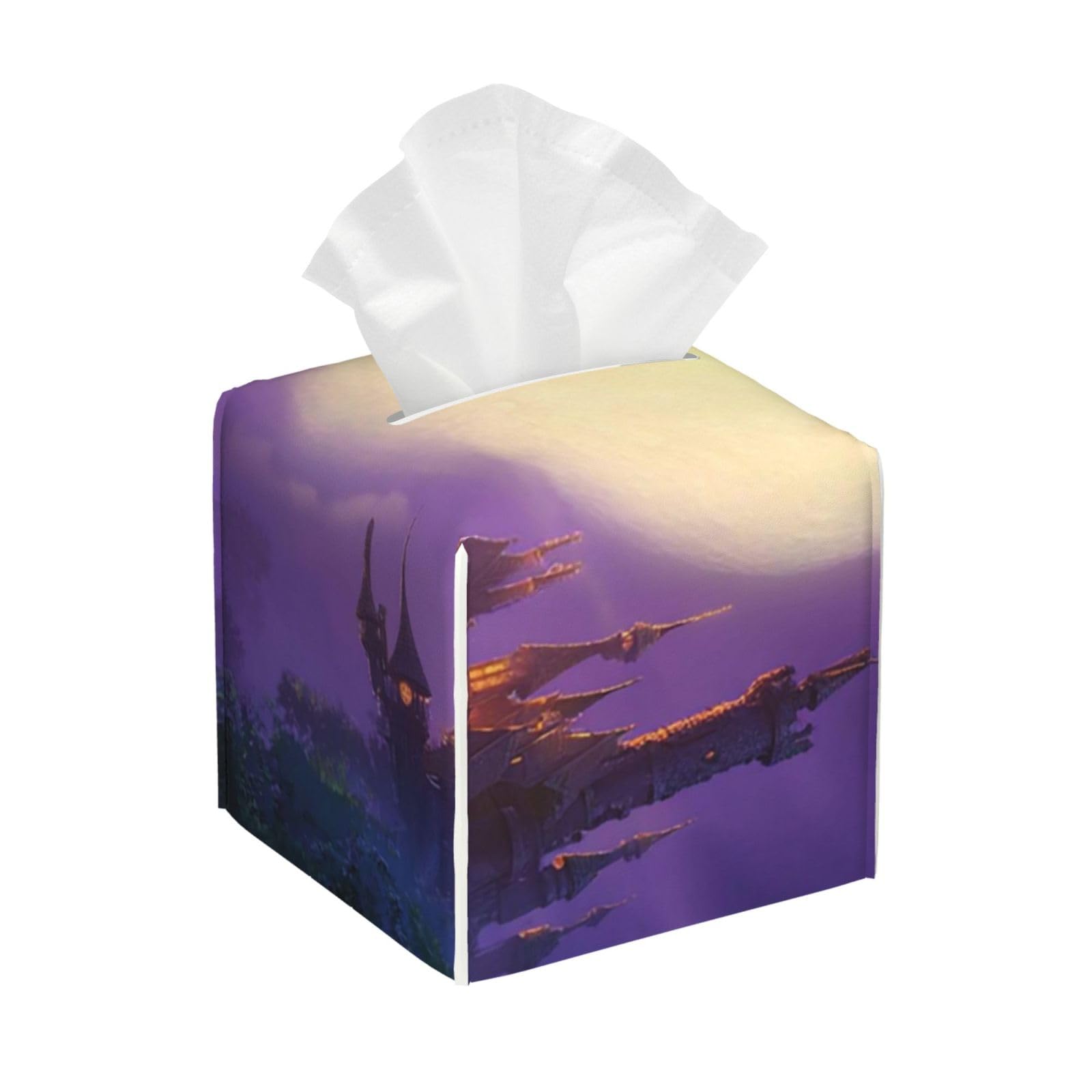 Witch Party Halloween Tissue Box Cover Square Cube Boxes