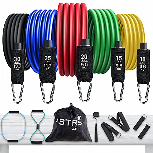 Bandes de résistance durables 100kg avec sangles de cheville pour musculation