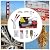 Hteedy Electric Hoist, Electric Hoist 440 LBS Electric Winch Crane With Wireless Remote Control Overhead Crane Garage Ceiling Pulley Winch w Towing Strap Sling for Factories, Warehouses, Goods Lifting