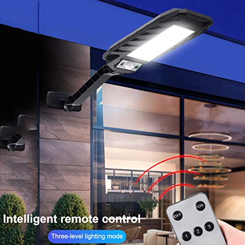 Flameer de Rua Solar Luz de Inundação Ao Ar Livre, sensor de movimento IP65 Dusk To Dawn Luz Solar c