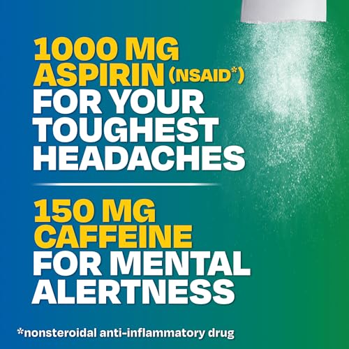 Image of Goody's Headache Relief Plus Mental Alertness Powder, with Aspirin and Caffeine, Strawberry Citrus Flavor, 16 Count