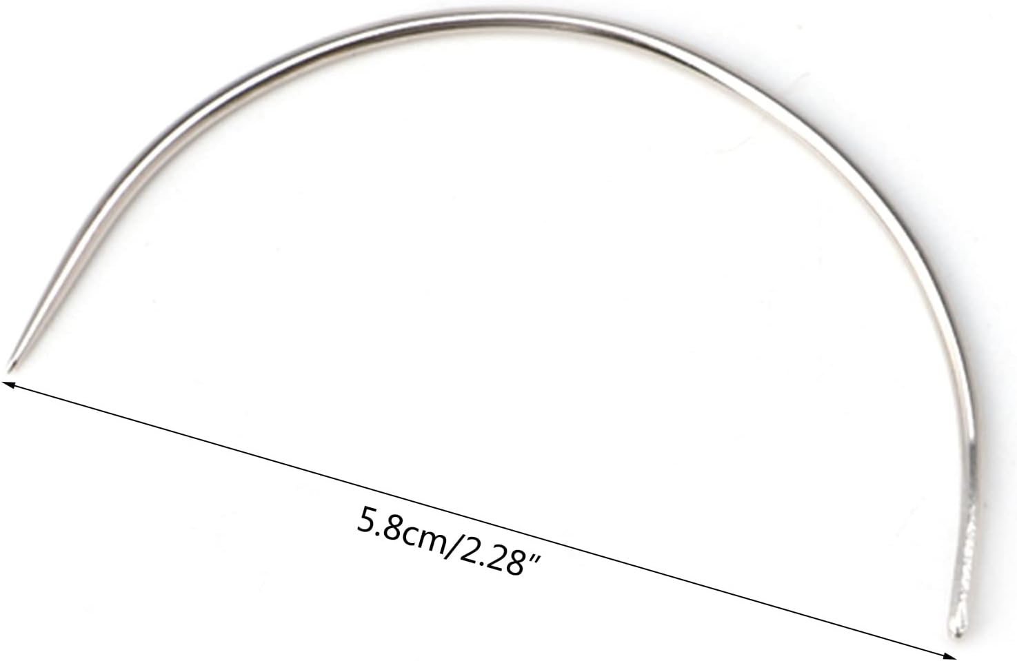 C Type Curved Mattress 25pcs Weaving Needle Upholstery Canvas Repair for Outdoor Traveling Camping Carfts Making