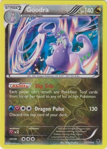 Pokemon - Goodra (77/119) - XY Phantom Forces - Reverse Holo